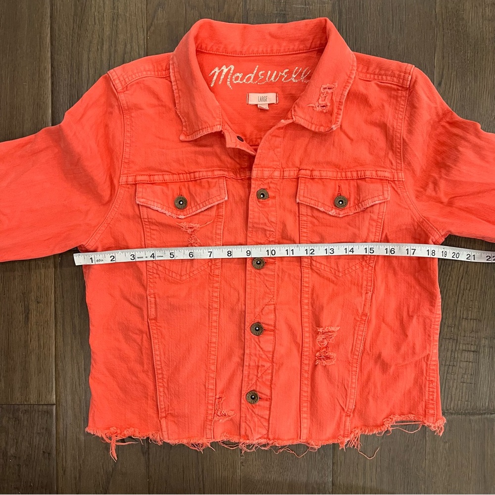 Madewell Distressed Jacket - Picture 12 of 14